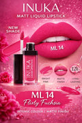 Inuka Liquid Lipstick Flirty Fuschia ML14